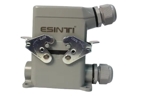 Heavy duty industrial connector 6-pin to 48-pin for automation and machinery