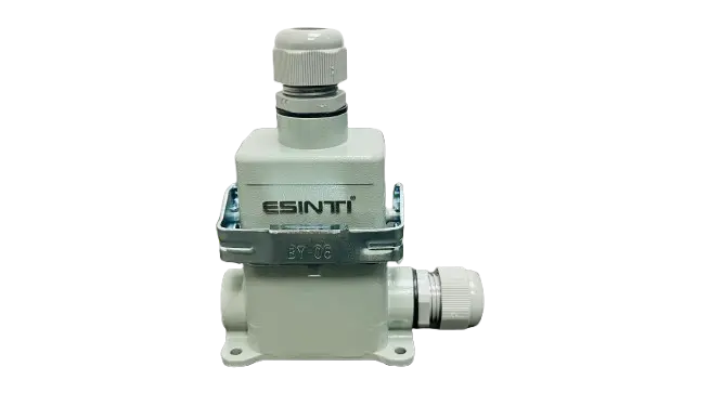 Esinti 6-Pin Heavy Duty Connector - Bottom Close, Top Entry