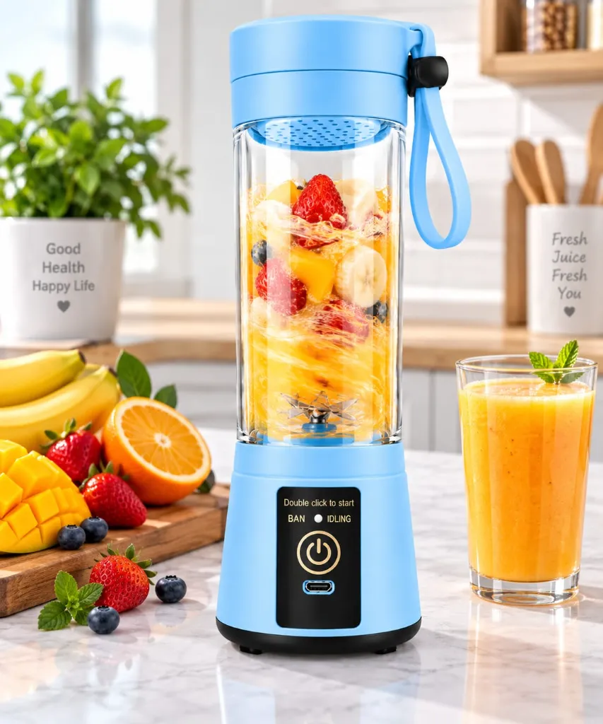 Portable Juicer Blender with USB cable