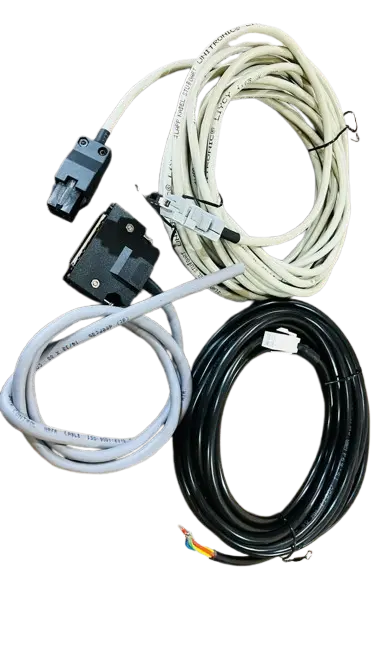 Panasonic Servo Motor Cable Set (Power + Encoder Cable) for MHMF Series & MINAS A5/A6 Drives