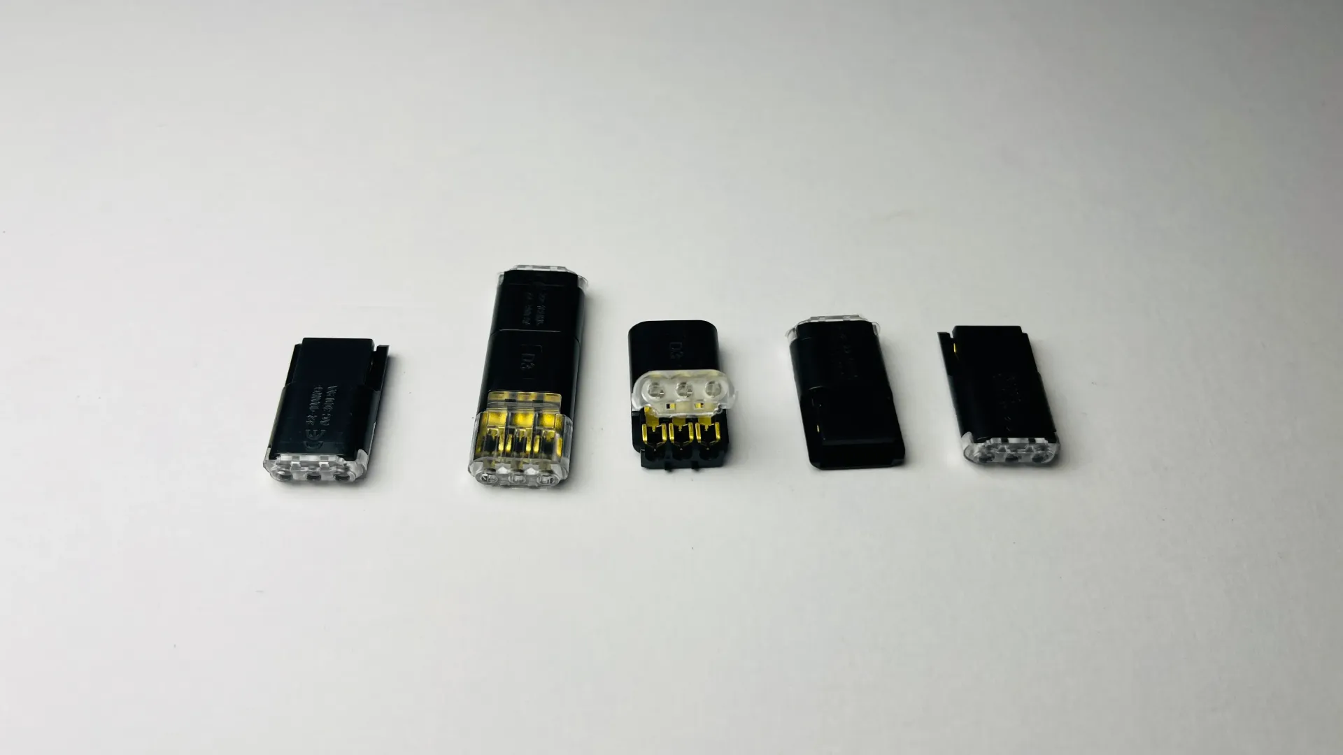 3-Port Compact Push-In Wire Connector | Electrical Cable Connector